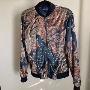 Velvet Bomber Jacket